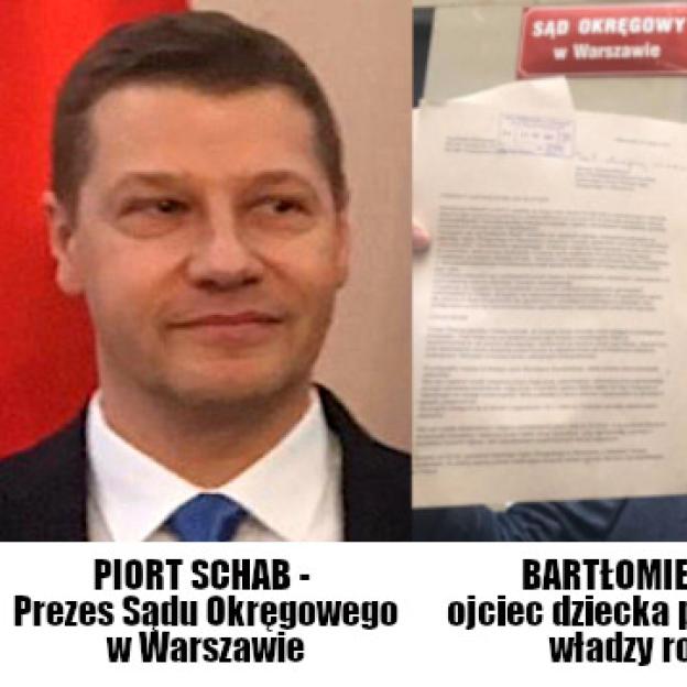 [VIDEO] POZEW O 50 MILIONÓW ZA DZIECKO: Czy prezes Sądu Okręgowego w Warszawie Piotr Schab uzna swój sąd za niesprawiedliwy? Przez to, co wyrabia sędzia Tomasz Jaskłowski?