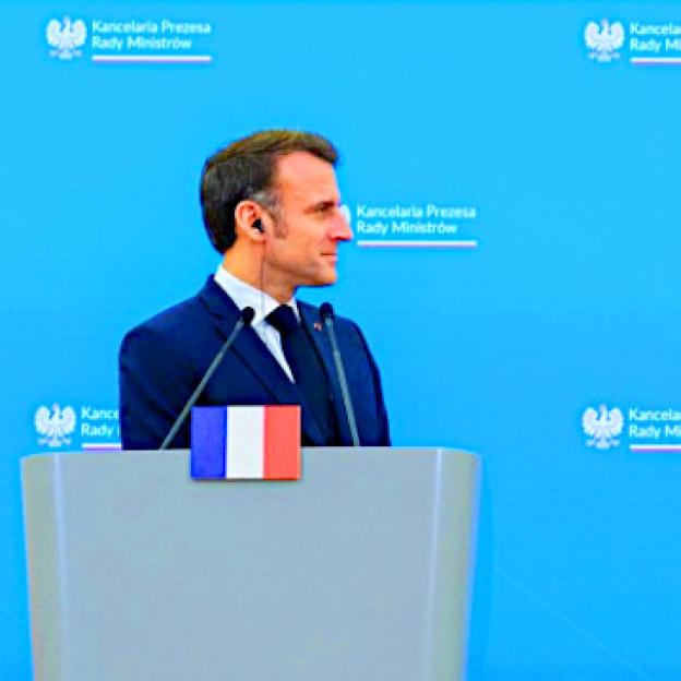 [VIDEO] Sprawiedliwy pokój dla Ukrainy – to wspólny cel Polski i Francji