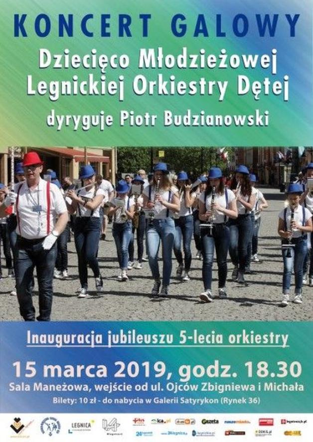 Legnica: Koncert Galowy Dziecięco Młodzieżowej Legnickiej Orkiestry Dętej