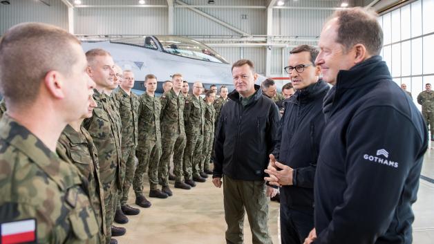 [VIDEO] Polscy i amerykańscy piloci wspólnie dbają o bezpieczeństwo całej wschodniej flanki NATO